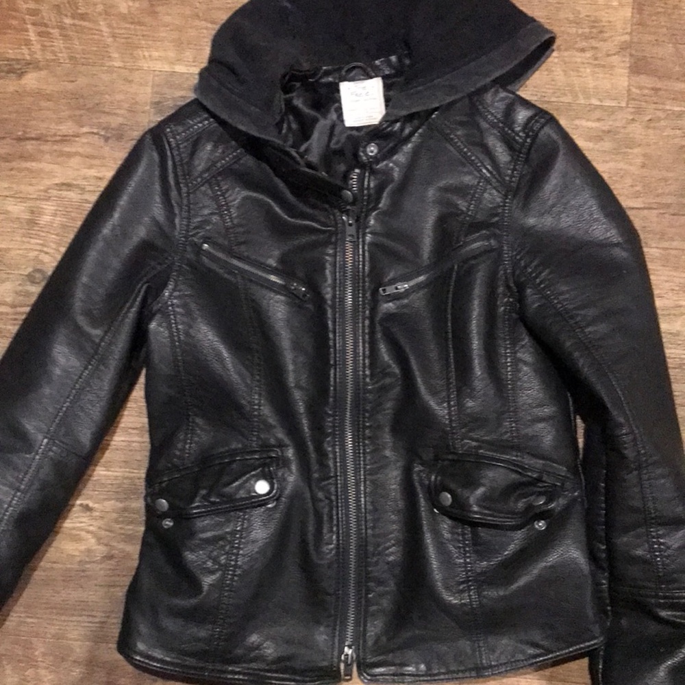 Free Prople vegan leather Jacket